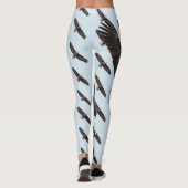 ハゲのワシが飛んでいる レギンス (裏面)