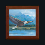 ハゲのワシのソアリング ギフトボックス<br><div class="desc">Bald Eagle Soaring Artist: Tim Oole</div>