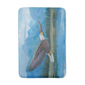 ハゲのワシのソアリング バスマット (正面縦)