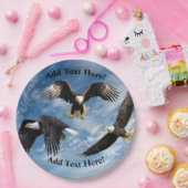 ハゲのワシのソアリング ペーパープレート (パーティー)