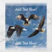 ハゲのワシのソアリング ワインラベル (シングルラベル)