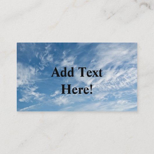 ハゲのワシのソアリング 名刺 (裏面)