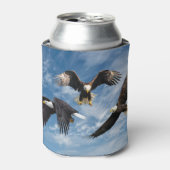 ハゲのワシのソアリング 缶クーラー (缶正面)