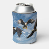 ハゲのワシのソアリング 缶クーラー (缶裏面)