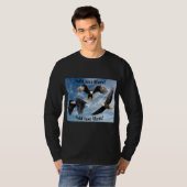 ハゲのワシのソアリング Tシャツ (正面フル)