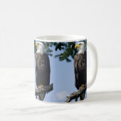 ハゲのワシのマグ コーヒーマグカップ (正面右)