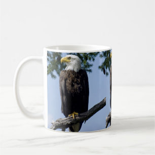 ハゲのワシのマグ コーヒーマグカップ