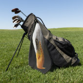 ハゲのワシの洞窟 ゴルフタオル (グリーン)