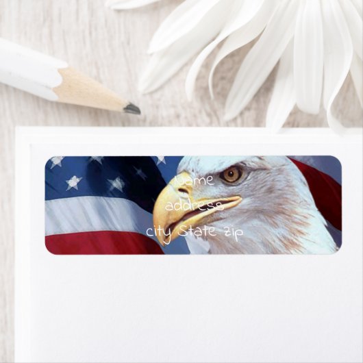 ハゲのワシ頭 ラベル (インサイチュ)