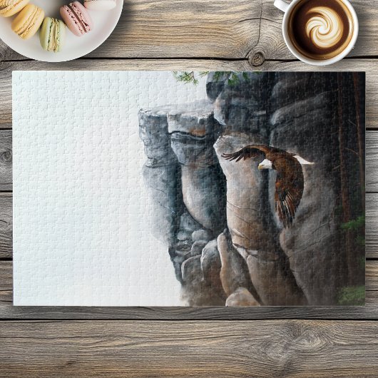 ハゲの鷲の飛行岩 ジグソーパズル