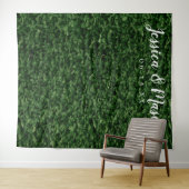 ハゲウォール背景 - 結婚式写真背景 タペストリー (インサイチュ(横))