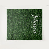 ハゲウォール背景 - 花嫁の未来の写真背景 タペストリー (正面(横))