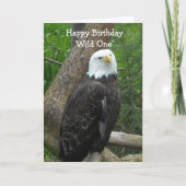 ハゲエレガントワシ カード (正面)