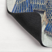 ハゲタカのペンダントが付いているネックレス マウスパッド (コーナー)