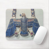 ハゲタカのペンダントが付いているネックレス マウスパッド (マウス)