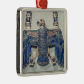 ハゲタカのペンダントが付いているネックレス メタルオーナメント (右)