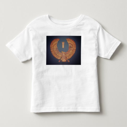 ハゲタカの女神の形のつば トドラーTシャツ (正面)