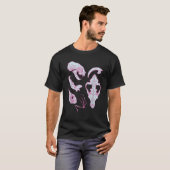 ハゲタカカルチャー魔女ウィッカ骨 Tシャツ (正面フル)