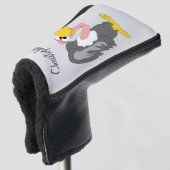 ハゲタカデザイン ゴルフヘッドカバー (3/4 正面)
