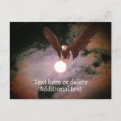 ハゲタカ フルムーン ファンタジー オーダーメイド ポストカード (正面)