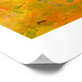 ハゲモダンワシカラフル自信 ポスター (角)