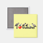 ハゲワシが大好き（アフリカ） マグネット (正面/裏面)