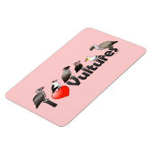 ハゲワシが大好き（アフリカ） マグネット (左側)