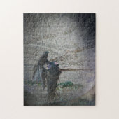 ハゲワシが羽を閉じると ジグソーパズル (縦)