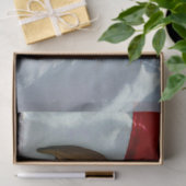 ハゲワシとオオカミの米国国旗 薄葉紙 (ギフト)