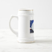 ハゲワシと国旗 ビールジョッキ (左)