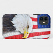 ハゲワシと国旗 Case-Mate iPhoneケース (裏面(横))