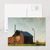 《ハゲワシと納屋》 ポストカード (正面/裏面)