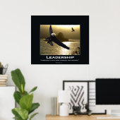 ハゲワシのやる気を起こさせるポスター ポスター (ホームオフィス)