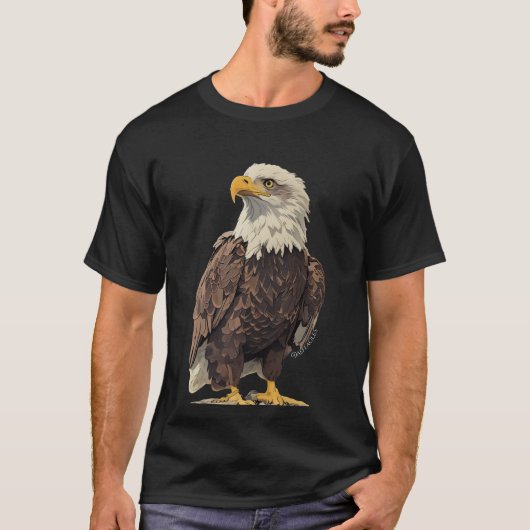 ハゲワシのアベTシャツ Tシャツ (正面)