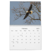 ハゲワシのカレンダー カレンダー (2月 2027)