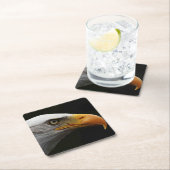 ハゲワシのカワウソ スクエアペーパーコースター (インサイチュ)