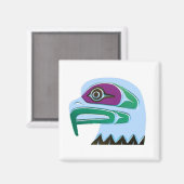 ハゲワシのトーテム マグネット (正面/裏面)