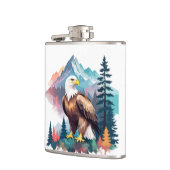 ハゲワシのベクターアートアニマル威厳のある自然 フラスク (左)