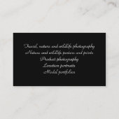 ハゲワシの名刺 名刺 (裏面)