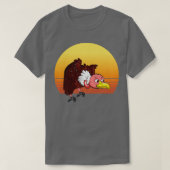 ハゲワシの太陽 Tシャツ (デザイン正面)