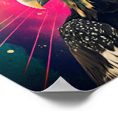 ハゲワシの女王 – Vulture Bird Wall Art ポスター (角)