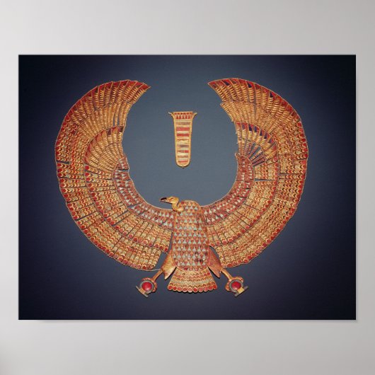 ハゲワシの女神の型枠の襟 ポスター (正面)