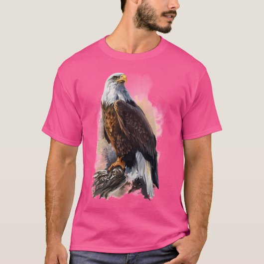 ハゲワシの水色 Tシャツ (正面)