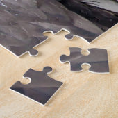 ハゲワシの猛禽。 ジグソーパズル (側面)