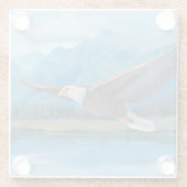 ハゲワシの羽音 ガラスコースター (裏面)