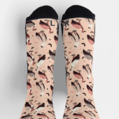 ハゲワシの集まり ソックス (上部)