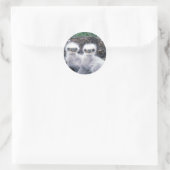 ハゲワシの雛 ラウンドシール (バッグ)