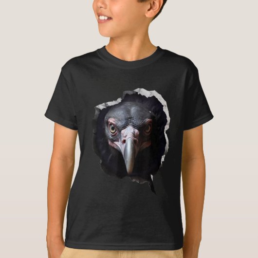 ハゲワシの顔 Tシャツ (正面)