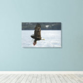 ハゲワシの魚の回収 キャンバスプリント (インサイチュ (ウッドフロア))