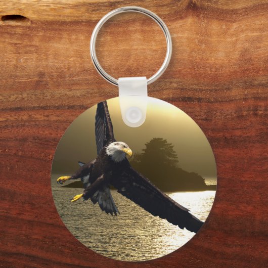 ハゲワシやる気を起こさせるギフト キーホルダー (正面)
